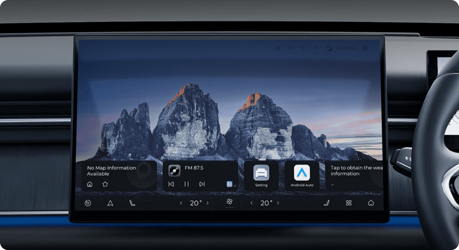 15.6-inch Central Console Screen